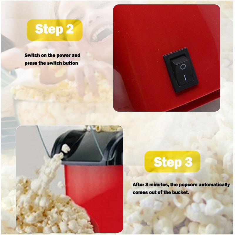 Mini Popcorn Machine Pro™ – Fresh Popcorn Anytime, Anywhere
